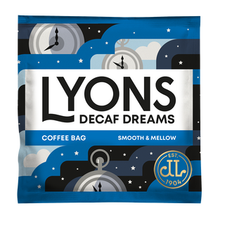 Lyons Decaf Dreams Coffee Bags 150 x 7g