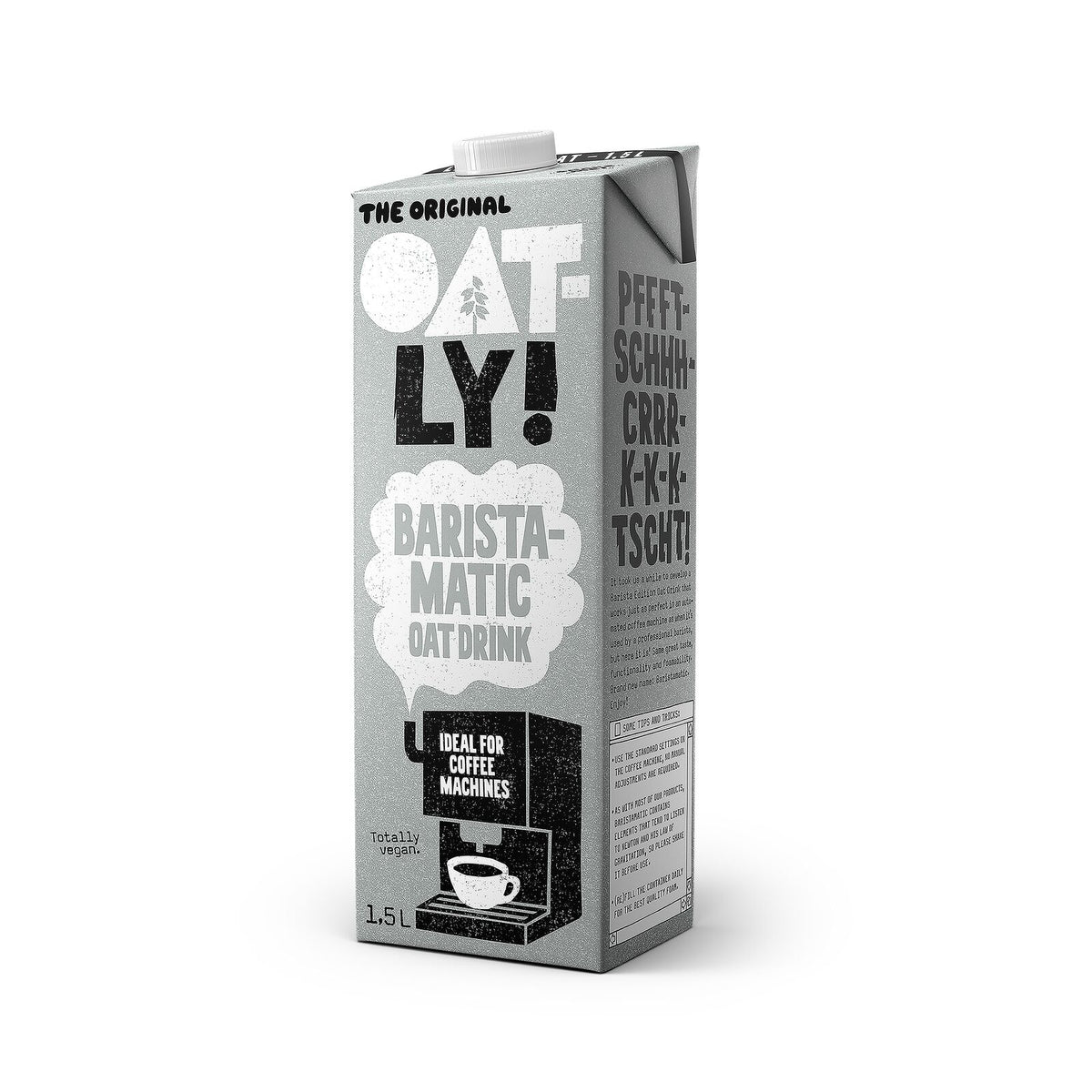 Oatly Oat Drink Baristamatic 6 X 1.5L cartons