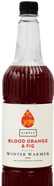 Simply Blood Orange & Fig Winter Warmer Syrup RPET Bottle