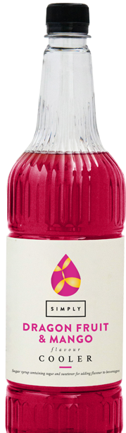 Simply Dragonfruit & Mango Syrup Bottle