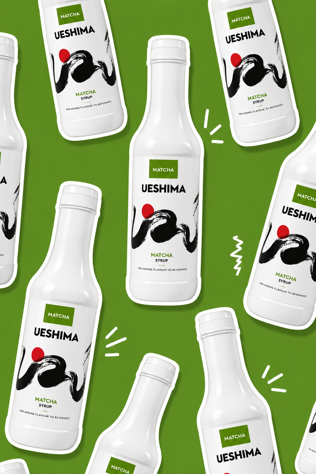 Ueshima Matcha Syrup 1L bottle