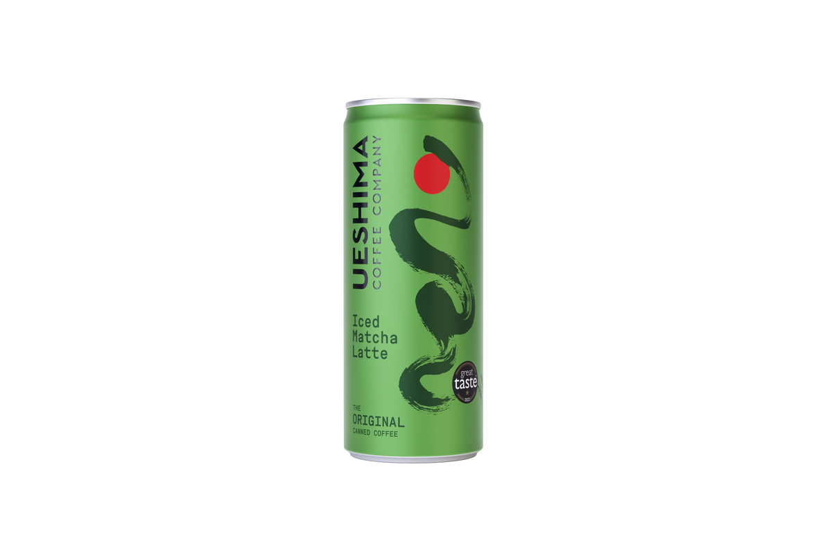 Ueshima Iced Matcha Latte 12 x 250ml