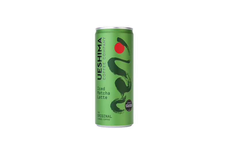 Ueshima Iced Matcha Latte 12 x 250ml