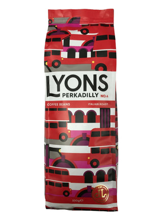 Lyons Perkadilly (Italian Espresso) Beans 10 x 500g