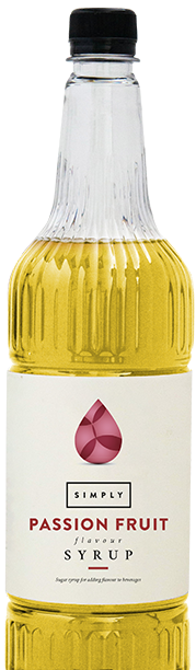 Simply Passion Fruit Syrup RPET Bottle