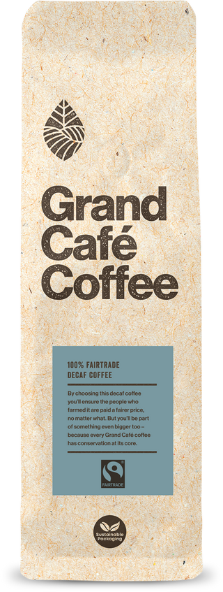 Grand Café FairTrade Decaf Beans 20 x 200g