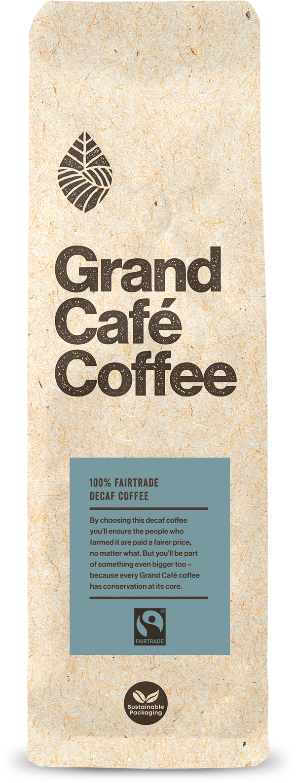 Grand Café FairTrade Decaf Beans 20 x 200g