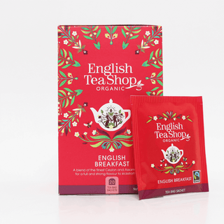 English Tea English Breakfast Organic FairTrade Sachets