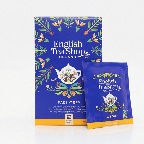 English Tea Earl Grey Organic FairTrade Sachets