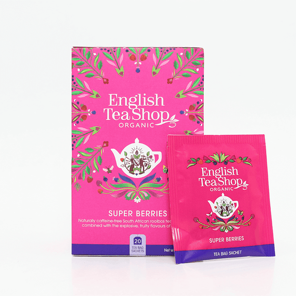 English Tea Super Berries Organic Sachets