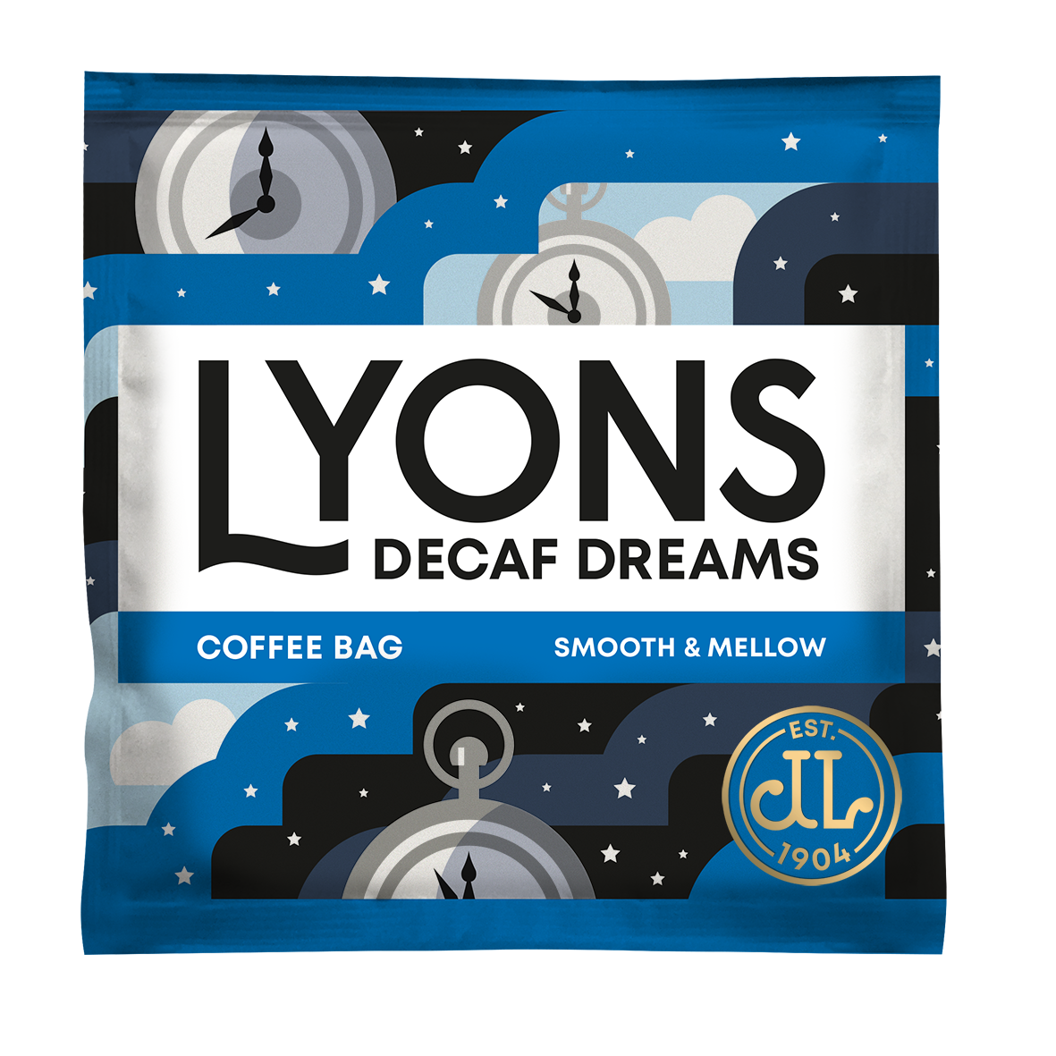 Lyons Decaf Dreams Coffee Bags 150 x 7g