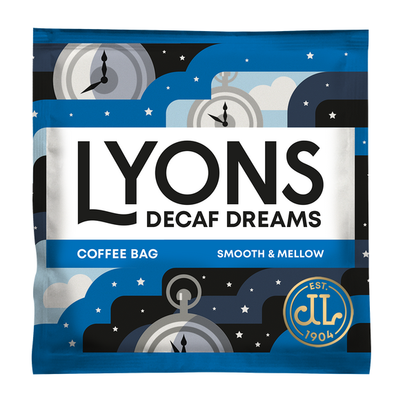 Lyons Decaf Dreams Coffee Bags 150 x 7g