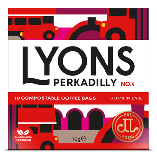Lyons Perkadilly Coffee Bags 40's