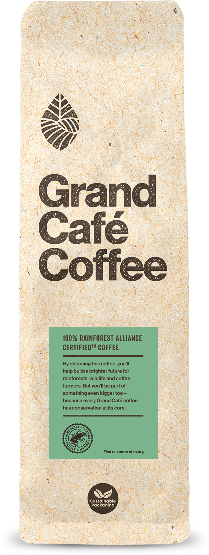 Grand Café 100% Rainforest Alliance Beans 10 x 500g