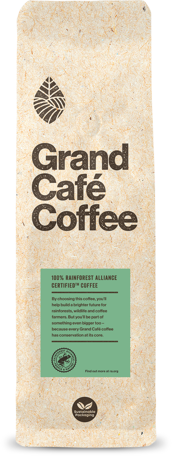 Grand Café 100% Rainforest Alliance Beans 10 x 500g