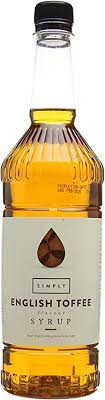 Simply English Toffee Syrup Bottle