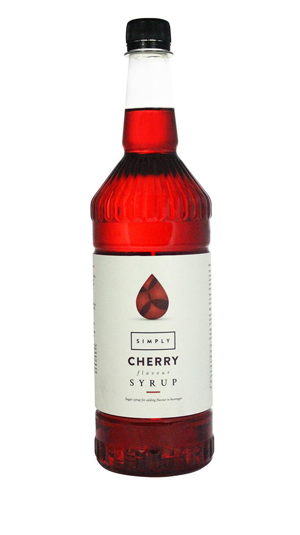 Simply Cherry Syrup Bottle