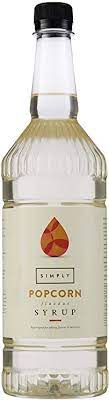 Simply Popcorn Syrup Bottle