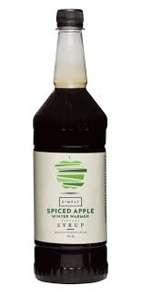 Simply Apple Spiced Winter Warmer Syrup Bottle