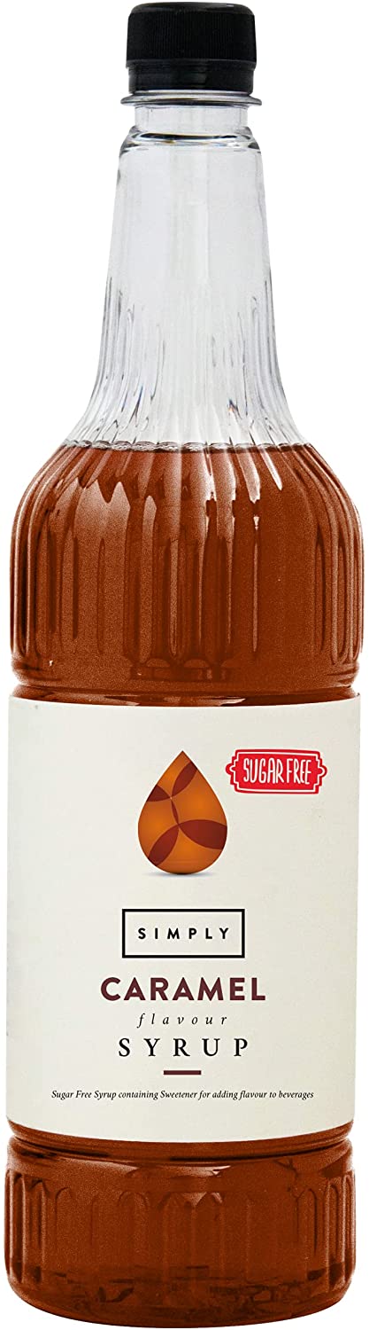 Simply Caramel Syrup RPET Bottle | UCC Coffee Direct