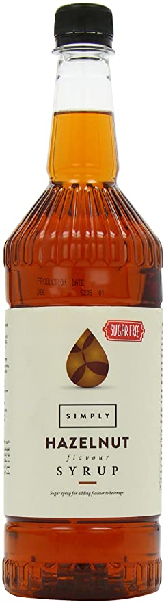 Simply Hazelnut Syrup RPET Bottle