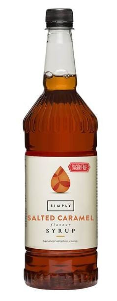 Simply Salted Caramel Syrup Bottle